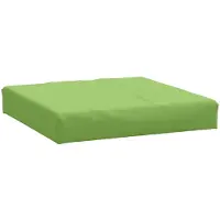 vidaXL Coussin de palette vert mélangé 60x60x9,5 cm tissu