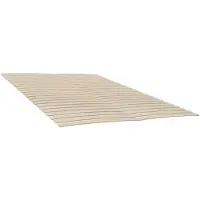 vidaXL Sommier à lattes de rechange avec 48 lattes 2 pièces 80x200 cm