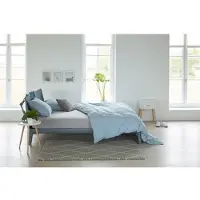 Beddinghouse Topper Hoeslaken Beddinghouse Licht grijs (Jersey)-120 x 200/220 cm