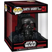 Funko POP! Star Wars Deluxe Dark Side Vader Throne Figure 9 Cm Noir Enfants