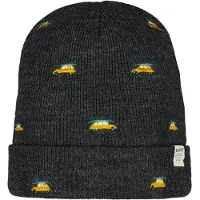 Barts - Bonnet à revers - Vinson Beanie Kids Dark Heather - Taille Enfant 53 cm - Gris