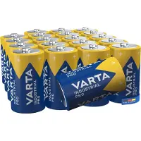 Varta Pile alcaline industrielle 1.5V D LR20 - Vendu à l'unité
