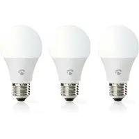 Nedis SmartLife Lampe multicolore Wi-Fi E27 806 lm 9 W RGB / Warm to -