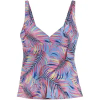 LASCANA Haut de tankini bleu / mélange de couleurs