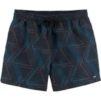 Buffalo Shorts de bain bleu / homard / noir