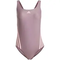 Adidas Maillot de bain sport '3-Stripes' violet clair / rose pastel