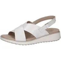 Caprice Sandales blanc cassé