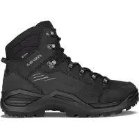Lowa - Chaussures de randonnée en GORE-TEX&reg; - Renegade Evo GTX Mid Black/Dune en Cuir - Taille 41,5 - Noir