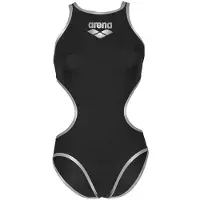 Arena One Biglogo Swimsuit Noir FR 32 Femme