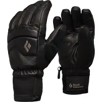 Black Diamond - Gants de freeride en PrimaLoft&reg; - Spark Gloves Black Black en Cuir - Taille L - Noir
