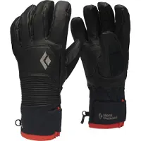 Black Diamond - Gants de freeride en PrimaLoft® et en GORE-TEX - Impulse Gloves Black/Black en Cuir - Taille XL - Noir