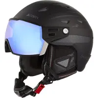 Cairn - Casques de ski/snowboard à visière - Xplorer Visor Evolight NXT Black - Taille 54-56 cm - Noir