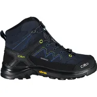 CMP Moon Mid WP Kids 31Q4794-N950, Chaussures de trekking, pour garçons, bleu foncé, taille : 30