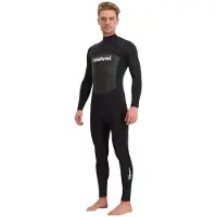 Mistral Combinaison Néoprène à Manches Longues Avec Fermeture éclair Dans Le Dos Gale Force 3/2 Mm