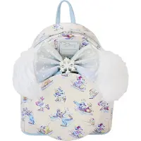 Loungefly Winter Wonderland Mickey And Friends Disney Backpack 26 Cm Beige
