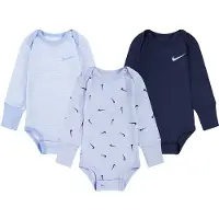 Nike Kids Body à Manches Longues Essentials 3 Unités