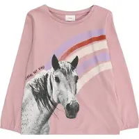 s.Oliver T-Shirt écru / gris clair / rose ancienne / noir