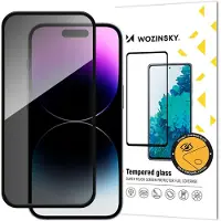 Wozinsky Verre de confidentialité (1 pcs, Apple iPhone 16 Pro Max), Téléphone portable : film de protection, Transparent