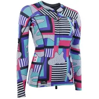 iON T-shirt Thermique à Manches Longues Et Demi-zip Neo Zip Top 1.5 Mm