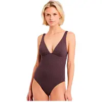Protest Celtic Swimsuit Marron XS Femme