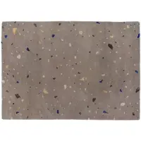 Broste Copenhagen Tapis Terrazzo 140x200cm - marron