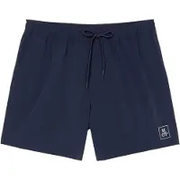 Marc O'Polo Shorts de bain ' Olmen (Essentials Beach Jersey) ' bleu