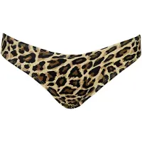 SugarShape Bas de bikini 'Monaco' beige / brun foncé / noir