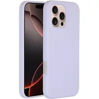 Accezz Coque Liquid Silicone avec MagSafe pour Apple iPhone 16 Pro Max - Violet