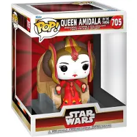 Funko POP! Pop! Deluxe Star Wars - Królowa Amidala na Tronie Winylowa Figurka