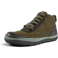 Camper Bottines à lacets 'Peu Pista' olive / vert pastel / noir
