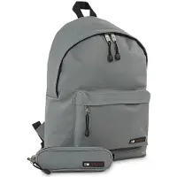 Itaca unisex pour enfant. 25332-03 Sac à dos et sac fourre-tout gris -31x43x14cm (OSFA), Casuel, Polyester, mode enfantine