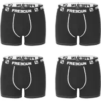 Freegun Lot De 4 Boxers Homme Microfibre