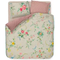 Pip studio Housse de Couette Pip Studio Fleur Grandeur Khaki Percal-260 x 240 cm | Extra Large