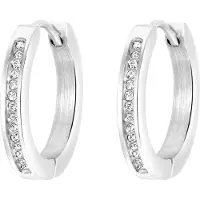 Lucardi Boucles d'oreilles argent