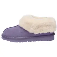 EVER AU Pantoufle bleu violet / blanc