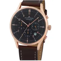 Jacques Lemans - 1-2068Q - Montre Bracelet - Hommes - Quartz - Chronographe - Retro Classic