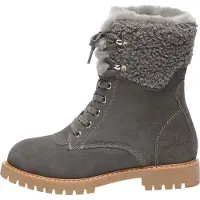 EVER AU Bottines à lacets 'Sittella' gris