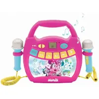 Disney Haut-parleur Bluetooth Karaoke Lexibook Minnie Mouse avec microphone