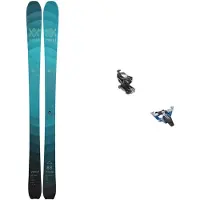 Völkl - Packs skis de randonnée - Skis de randonnée - Pack Rise Above 88 W 2025 pour Femme en Bois - Bleu