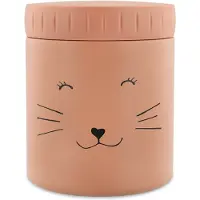 Trixie Boîte À Goûter Isotherme 350 Ml Mrs. Cat - Rose