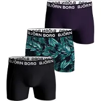 Björn Borg Cotton Stretch Shorts 3-pack Str. XL 3 stk.