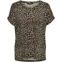 ONLY T-shirt 'ONLMoster' marron / cappuccino / noir