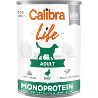Calibra Life Can Adult Duck And Rice 6x400g Dog Food Clair 6x400g