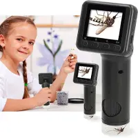 Nedis Microscope Camera 500x 1080p 30fps Clair One Size / EU Plug 220V