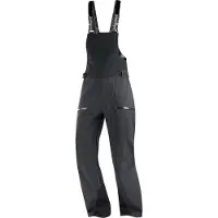 Salomon - Salopette de ski imperméable - Absolute Bib W Deep Black pour Femme - Taille XL - Noir