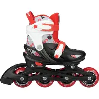 Nijdam 3-in-1 Street Shift Skate Kids (barre réglable)