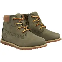 Timberland Boots jaune / vert foncé