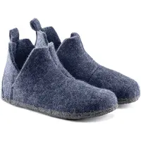 Birkenstock Pantoufles Birkenstock Kids Andermatt Narrow Dark Blue-Taille 28
