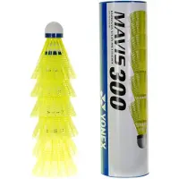 Yonex Mavis 300 77 Badminton Shuttlecocks Jaune 6 Units