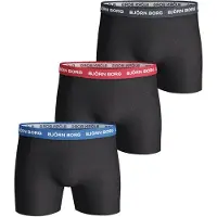 Björn Borg Homme Trois Pack Boxers Noir/Noir/Noir